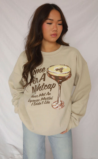 charlie southern: time for a nightcap sweatshirt