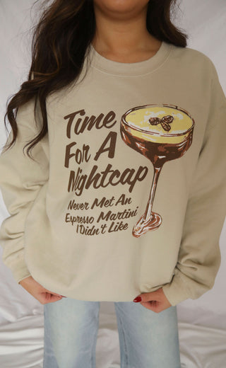 charlie southern: time for a nightcap sweatshirt