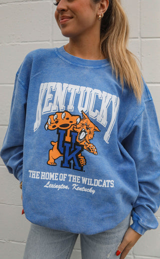 charlie southern: kentucky mascot corded sweatshirt