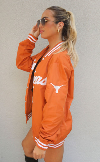 texas script varsity jacket