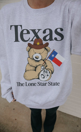 charlie southern: teddy state sweatshirt - texas