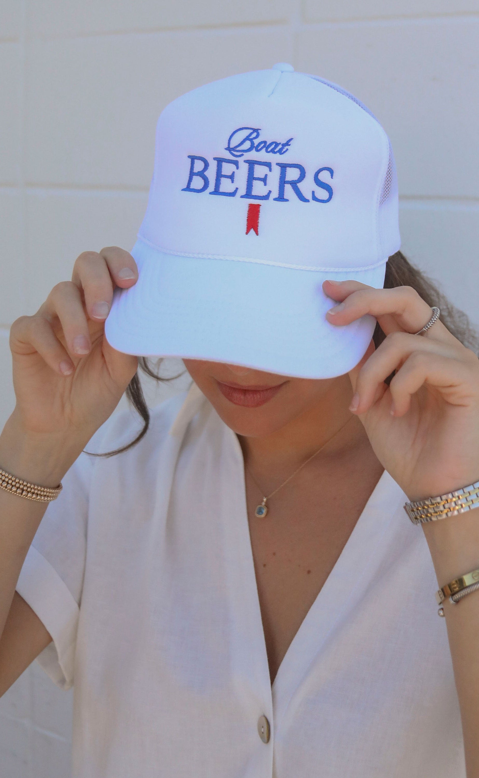 charlie southern: boat beers trucker hat