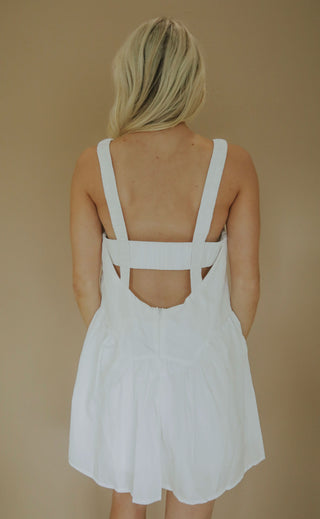 lighthearted look dress - white