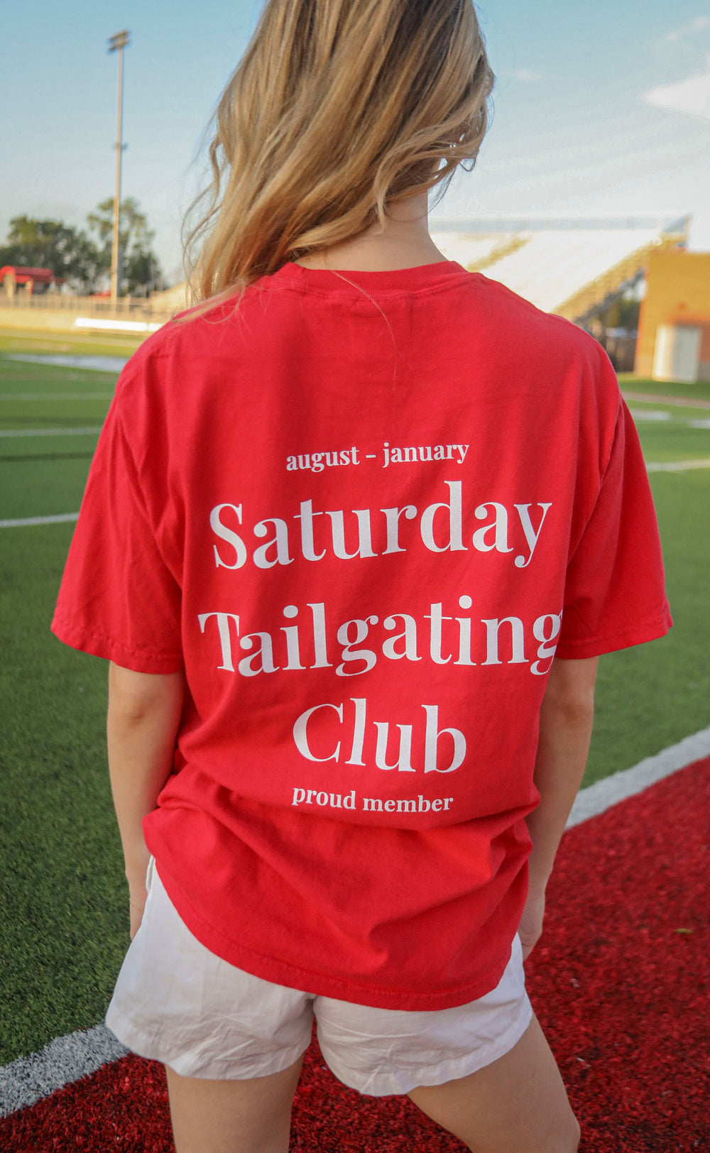 charlie southern: gameday feeling sweatshirt - blue