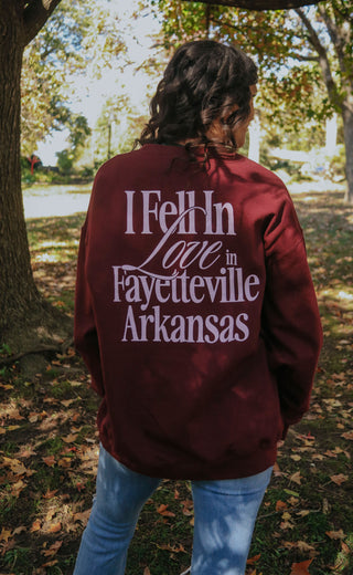 charlie southern: fayetteville is for lovers sweatshirt