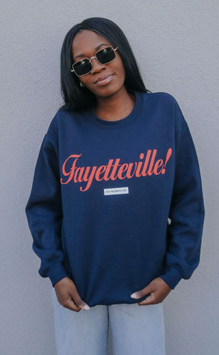 charlie southern: fayetteville or nowhere sweatshirt