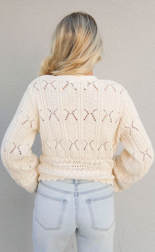 perfect partner cardigan - cream