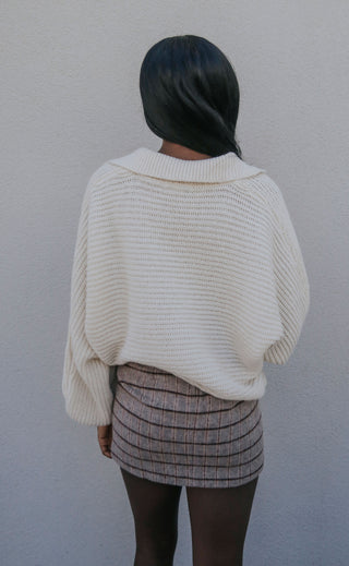 see for miles sweater - off white