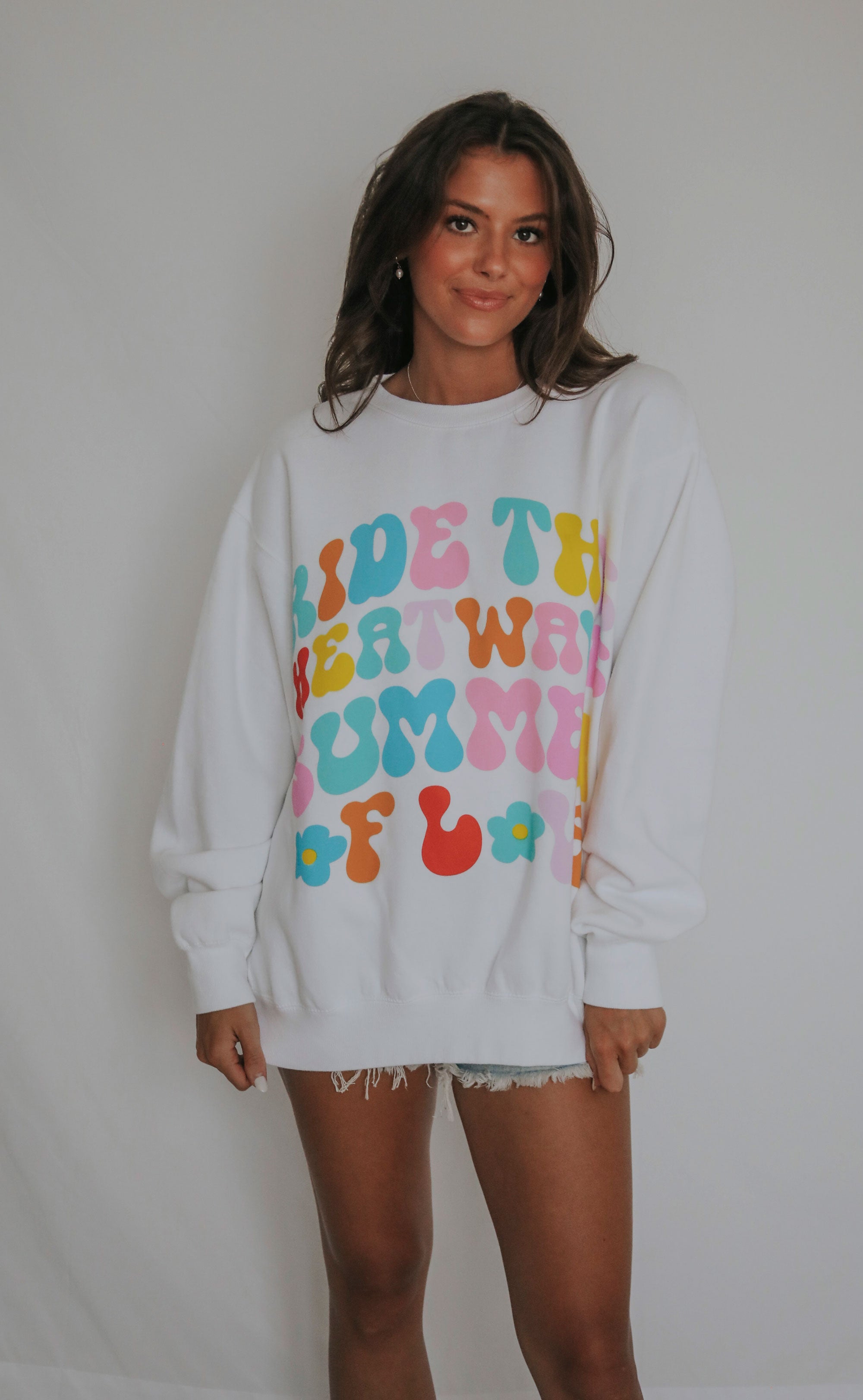 show me your mumu: stanley sweatshirt - summer of love