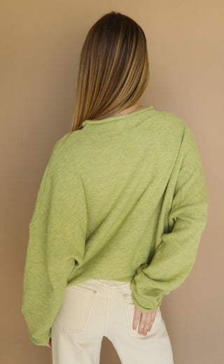 beat of your heart cardigan - lemongrass