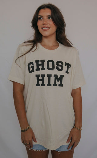friday + saturday: ghost him t shirt