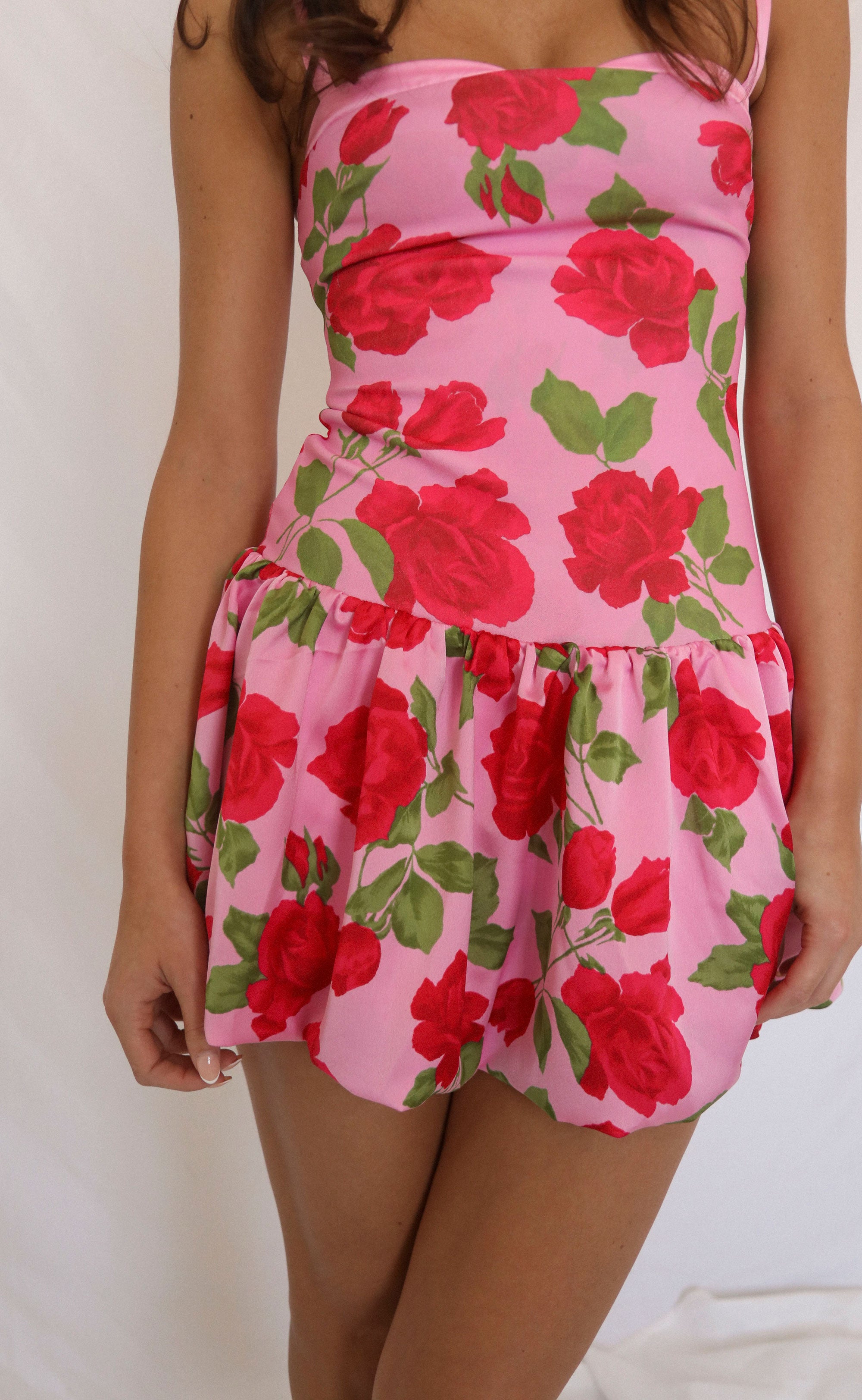 show me your mumu pink floral dress Fleetwood Maxi Dress ~ Rosie Blooms XS