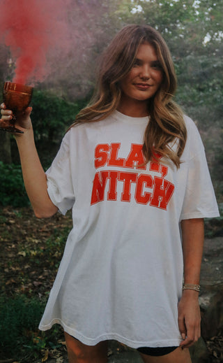 friday + saturday: slay witch t shirt