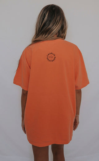 charlie southern: spooky t shirt - orange