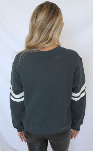 daydreamer: disco ball varsity sweatshirt