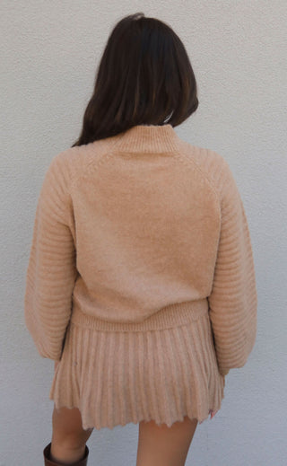 on the go sweater set - natural