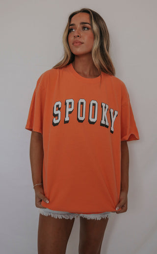charlie southern: spooky t shirt - orange
