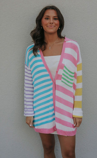 show me your mumu: sonny sweater - candy chalk knit