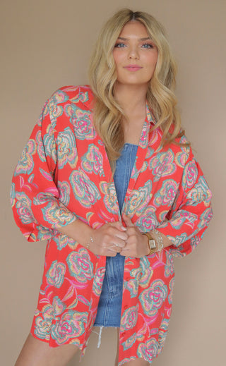 z supply: camden tango floral kimono