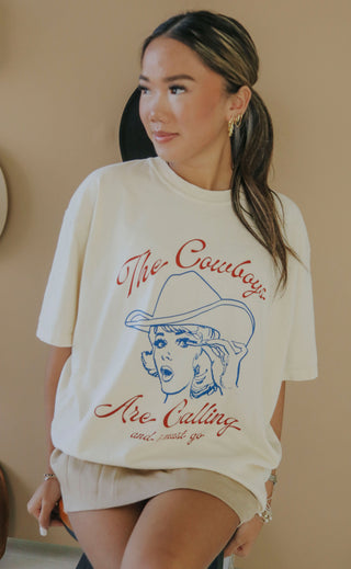 charlie southern: cowboys are calling t shirt