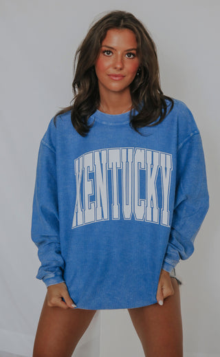 charlie southern: kentucky collegiate corded sweatshirt - 2023