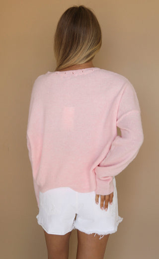 perfect in paisley cardigan - pink