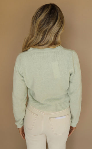 work it out cardigan - sage