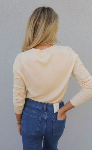 nothing to lose cardigan - cream