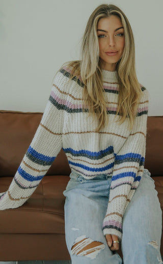 z supply: desmond stripe sweater