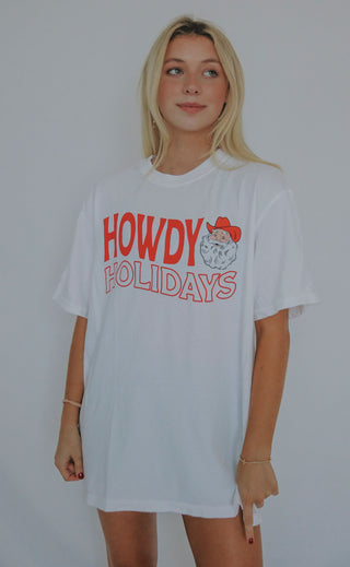 charlie southern: howdy holidays t shirt