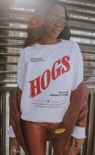 charlie southern: dance with my hogs sweatshirt