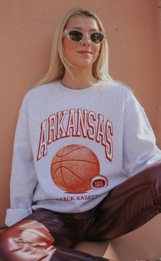 charlie southern: arkansas razorback basketball sweatshirt