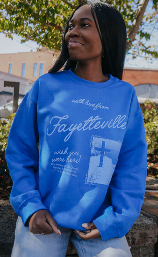 charlie southern: with love from fayetteville sweatshirt