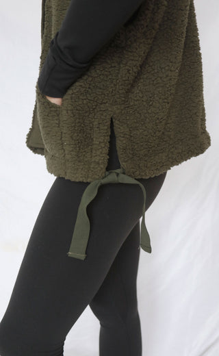 stick season vest - olive