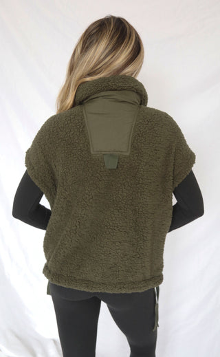 stick season vest - olive