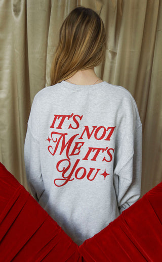 friday + saturday: more than friends sweatshirt