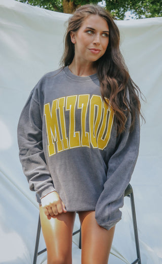 charlie southern: mizzou collegiate corded sweatshirt - 2023