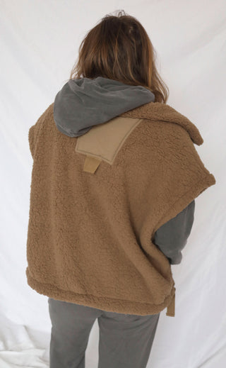 stick season vest - brown