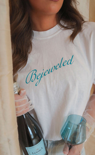 friday + saturday: bejeweled t shirt