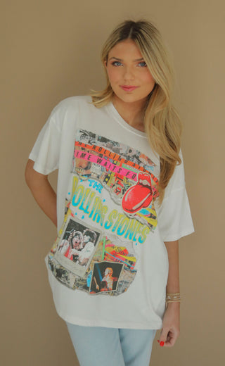daydreamer: rolling stones time waits for no one merch tee