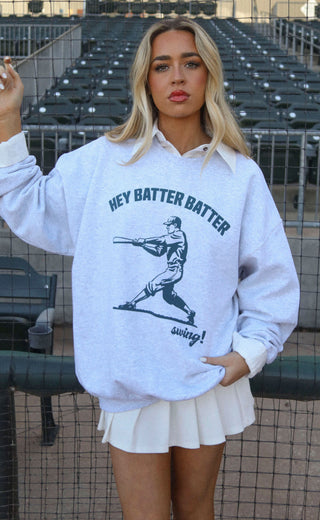 charlie southern: batter batter sweatshirt