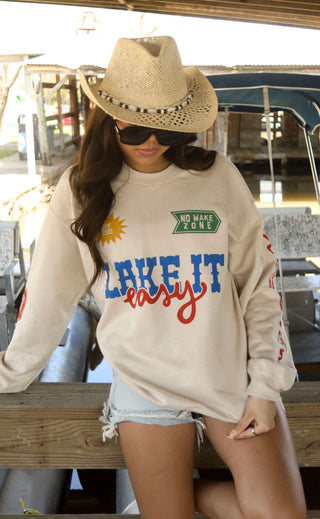 charlie southern: lake it easy sweatshirt