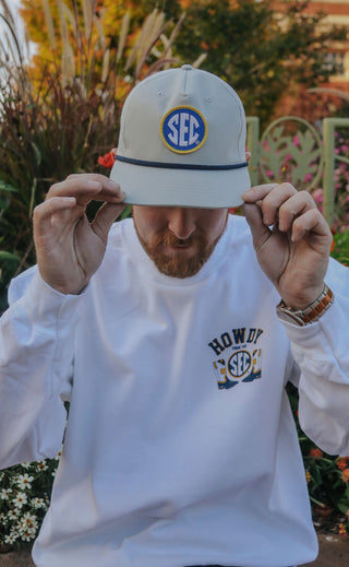 charlie southern: sec rope trucker hat - grey