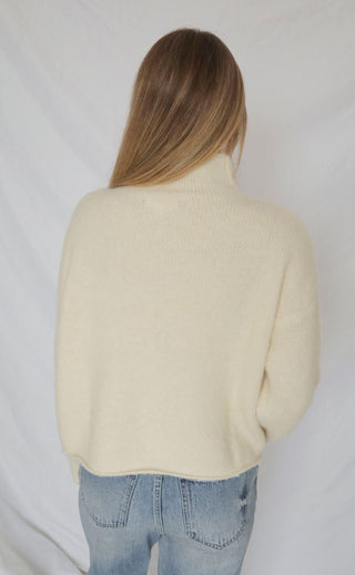 take me out sweater - cream