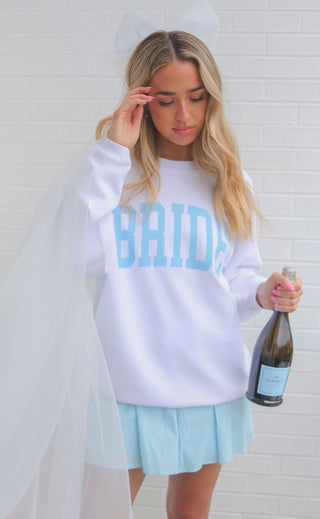 friday + saturday: bride corded sweatshirt