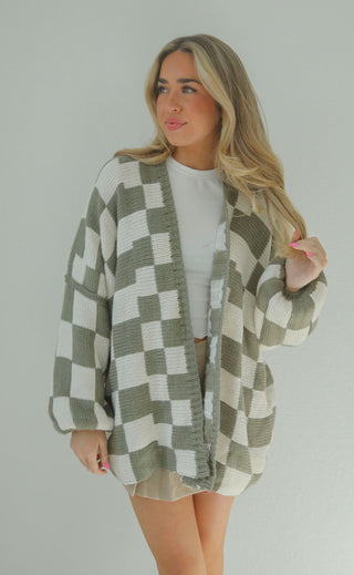 better now cardigan - olive
