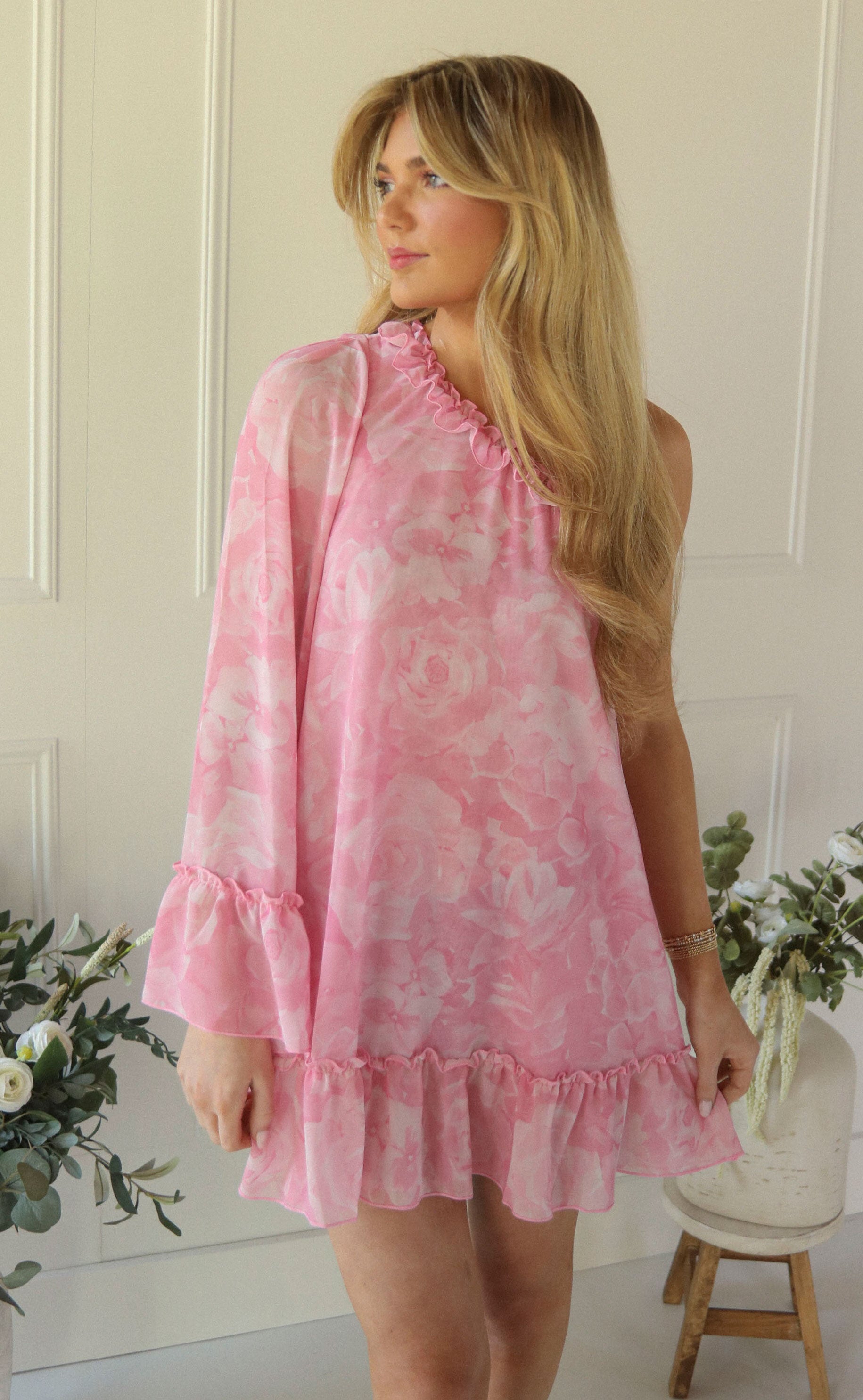 show me your mumu: wonder mini dress - sweet pink – Riffraff