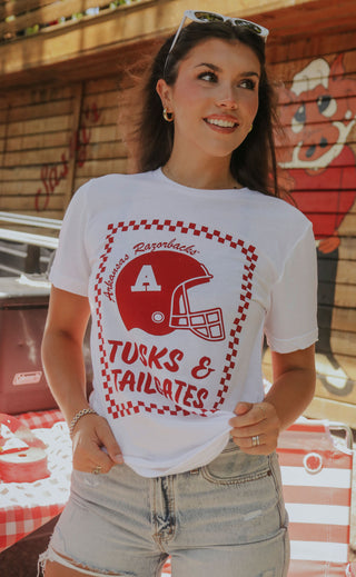 charlie southern: tusks and tailgates t shirt - 2023