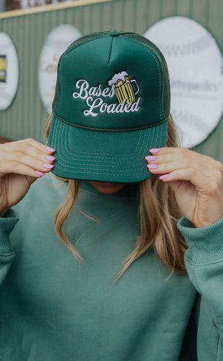 charlie southern: bases loaded trucker hat