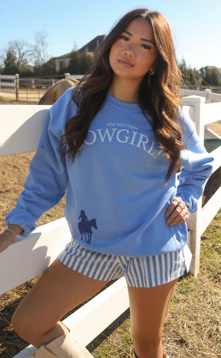 charlie southern: how bout them cowgirls sweatshirt